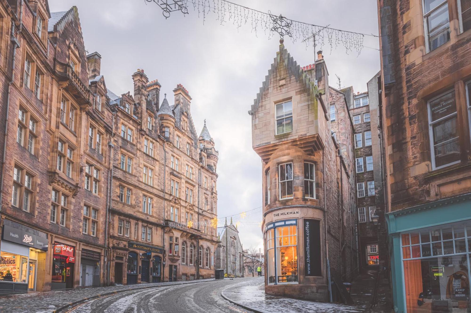 Homely Tenement For 2 Near Botanic Gardens Edinburgh Exterior photo